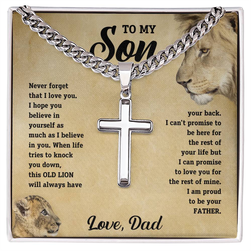 My Son This Old lion Will Always Have Your Back