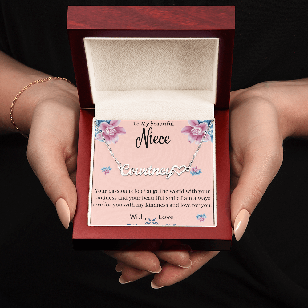 To My Beautiful Niece I Am Here For You