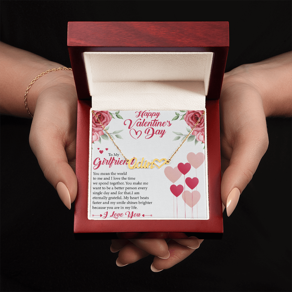 To My Girlfriend Happy Valentine's Day