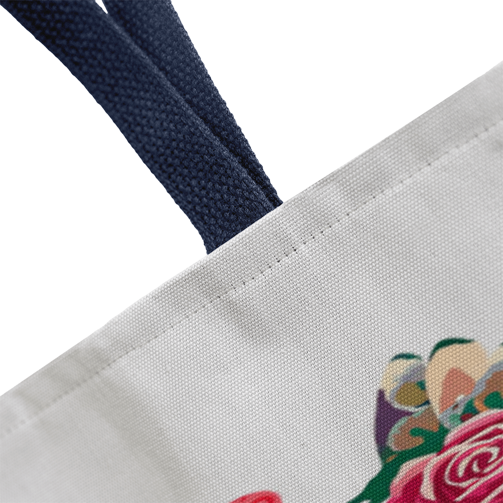 Love & Cluck: Chicken Hearts Tote Bag