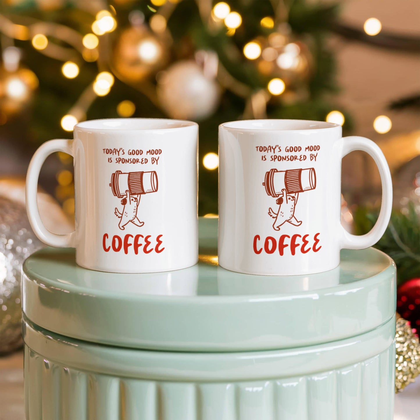 Good Mood And Coffee - Funny Coffee Mug
