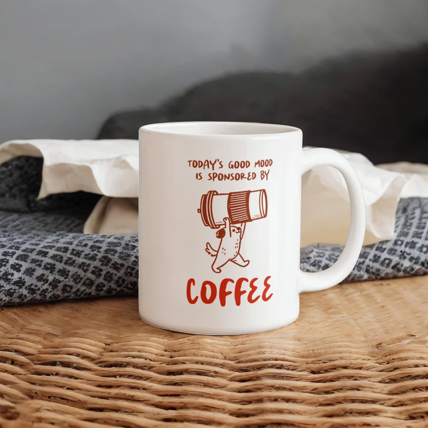 Good Mood And Coffee - Funny Coffee Mug