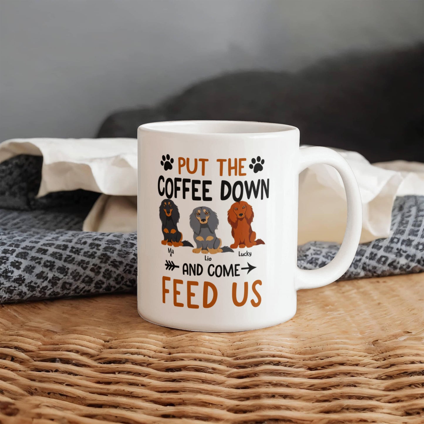 Feeding The Dogs Is Important Then Coffee