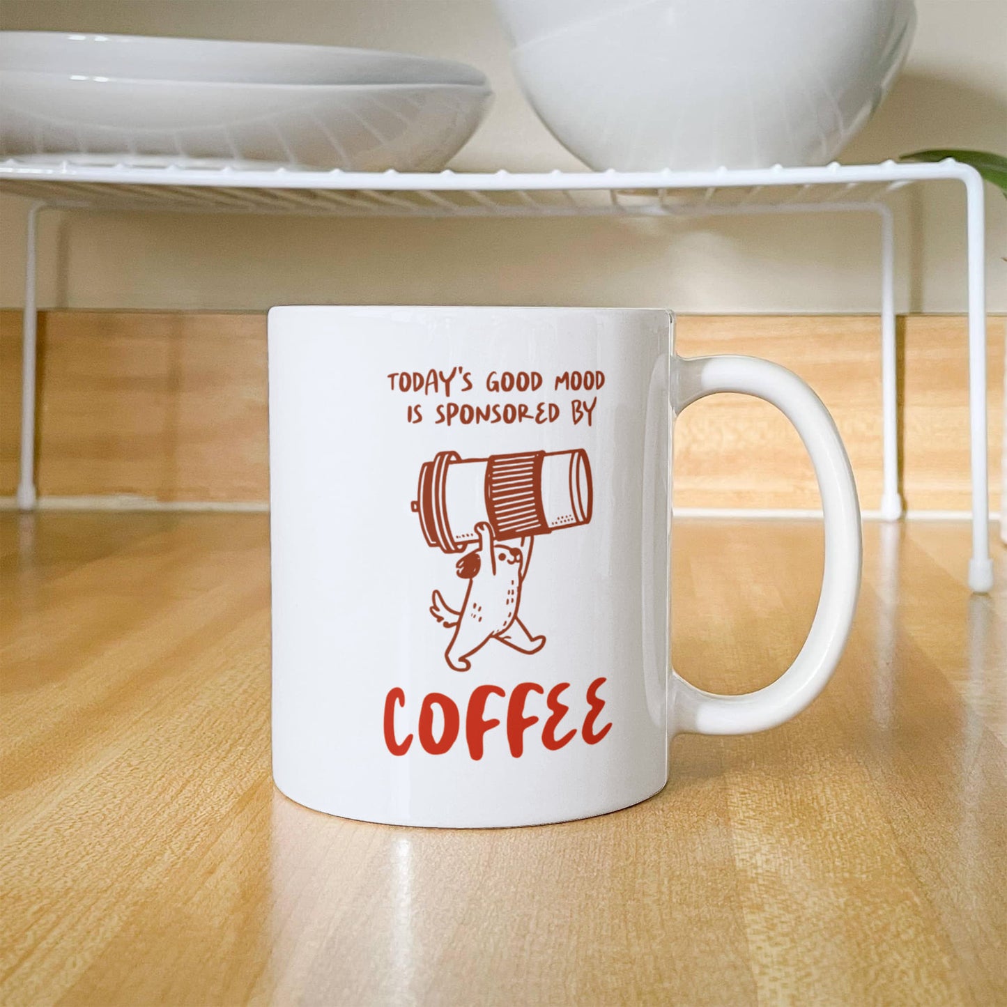 Good Mood And Coffee - Funny Coffee Mug