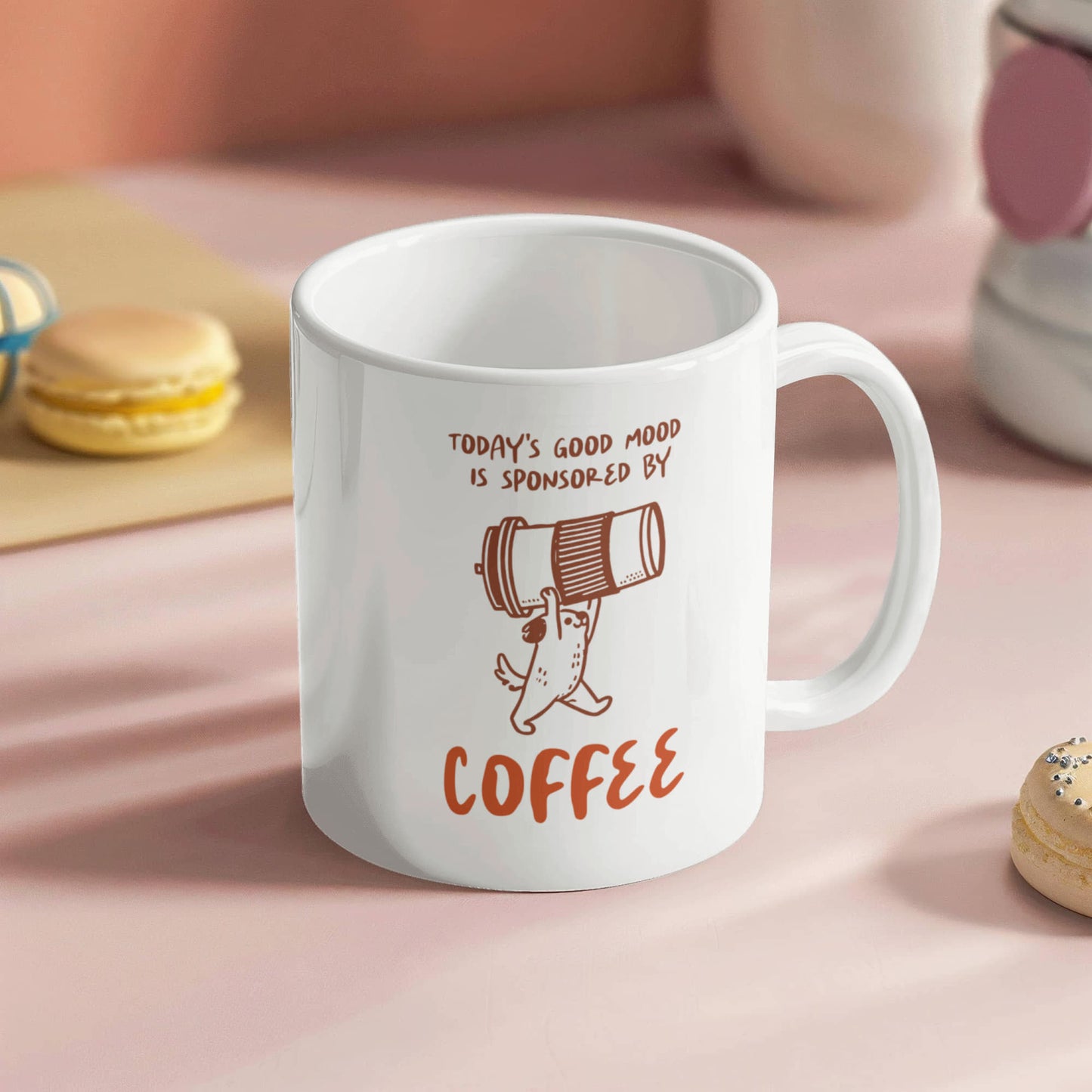 Good Mood And Coffee - Funny Coffee Mug