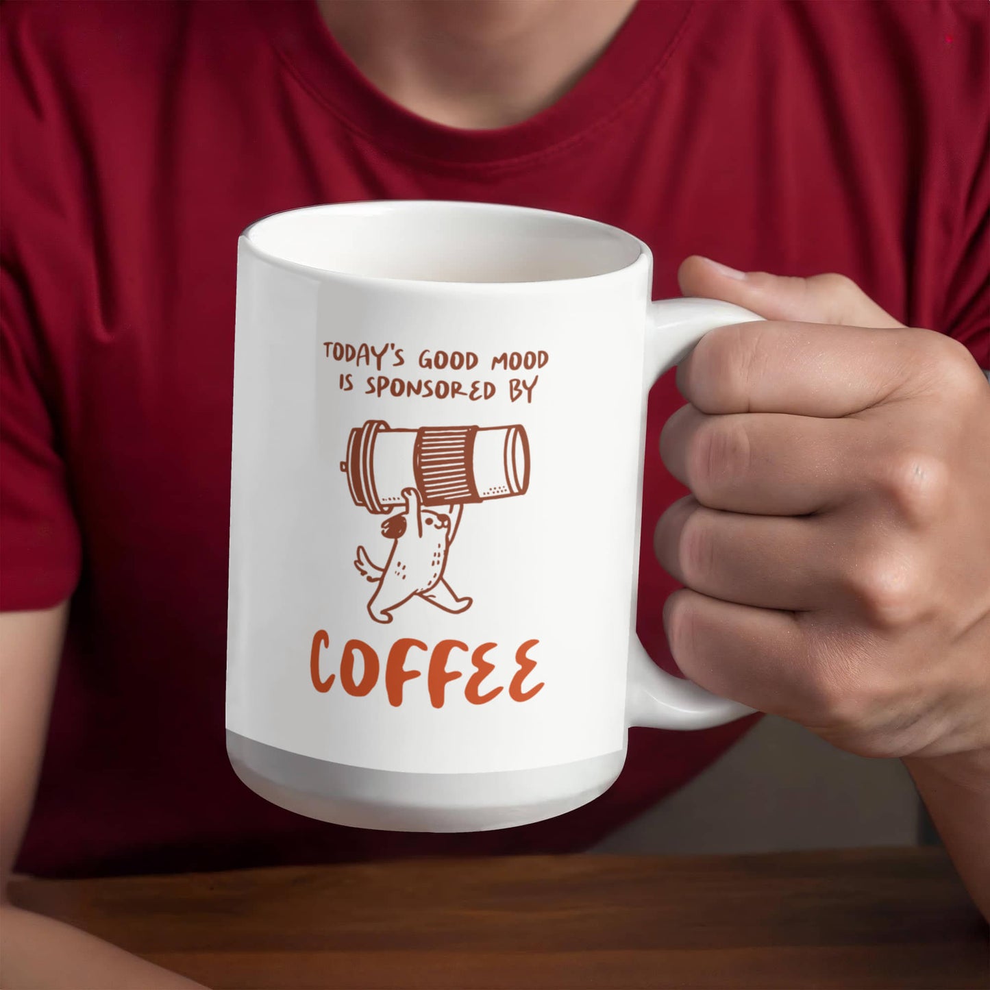 Good Mood And Coffee - Funny Coffee Mug