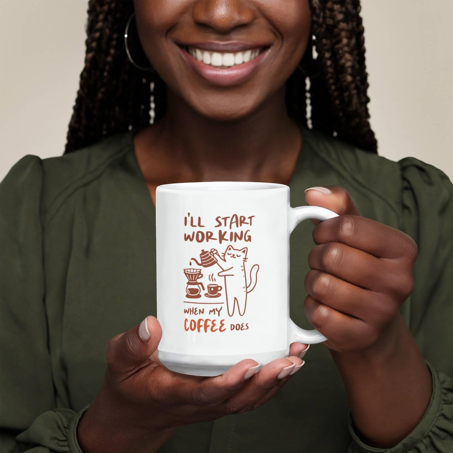 I will Start Working When Coffee