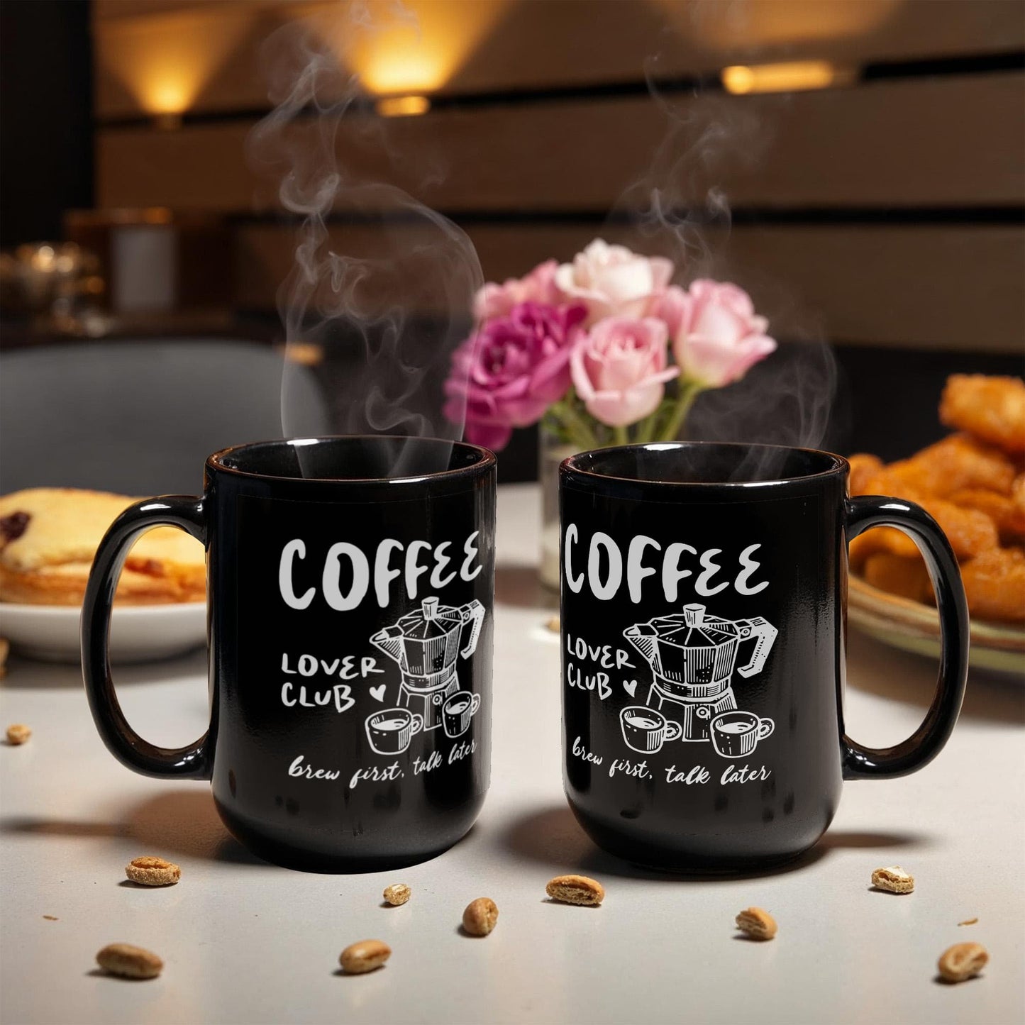 Coffee Brew First Talk Latter