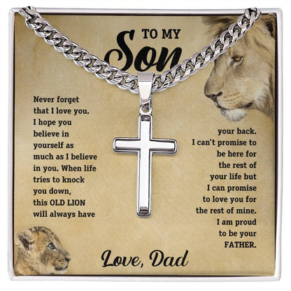 My Son This Old lion Will Always Have Your Back