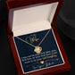 To My Wife, I Want To Be Your Everything Love Knot Necklace