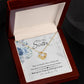 To My Sister, Thank You For Everything Love Knot Necklace