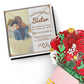 To My Unbiological Sister, Sisters By Heart Aluring Beauty Necklace and  Sweet Devotion Bouquet