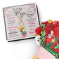 To My Mom, I Will Always Be Your Little Boy Aluring Beauty Necklace and  Sweet Devotion Bouquet
