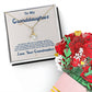 To My Granddaughter, I Love You For The Rest Of My Life Aluring Beauty Necklace and  Sweet Devotion Bouquet