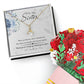 To My Sister, Thank You For Everything Aluring Beauty Necklace and  Sweet Devotion Bouquet