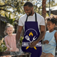 Grill King Apron | Personalized Cooking Gear for BBQ Lovers, Gift for Father's Day, Cookouts, and Kitchen Fun