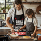 Grill Master Apron for BBQ Lovers, Personalized Kitchen Gift, Cooking Accessory, Father's Day Essential, Gift Idea for Men Fathers Day Apron Gift For Dad