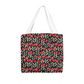 Romantic Red Flowers Valentine Tote Bag