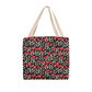 Romantic Red Flowers Valentine Tote Bag