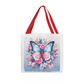 Bloom & Flutter: Butterfly and Flowers Tote Bag