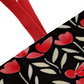 Romantic Red Flowers Valentine Tote Bag