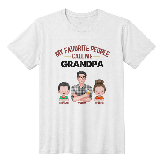 My Favourite Call Me Grandpa - Fathers Day Best
