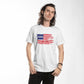 Patriotic Papa T-Shirt, Unisex Gift for Father's Day, Casual Wear, Independence Day Apparel, Comfortable Tee