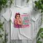 Bold Empowerment Tee - They Whispered, Feminist Statement Shirt, Inspirational Gift, Breast Cancer Awareness, Everyday Fashion