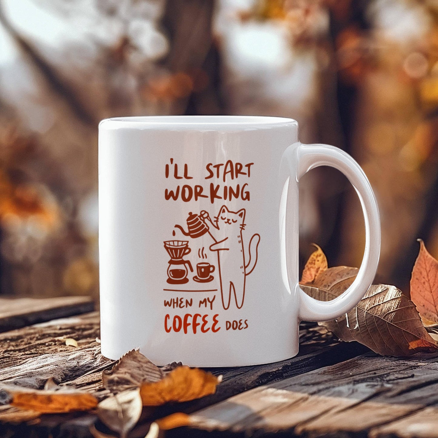 I will Start Working When Coffee