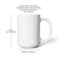 Cute Elephant Family Mug - Heart & Star Design, Gift for Mom & Dad, Personalized Gift, Cozy Home, Birthday, Love Fathers Day Gift 11 and 15 OZ